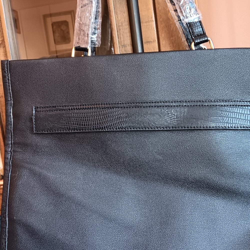 Black/Beige handbag
